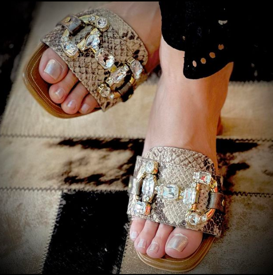 Snake Double Buckle Stones