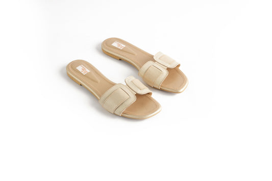 Leather Sandals with Vibrant Strap Design