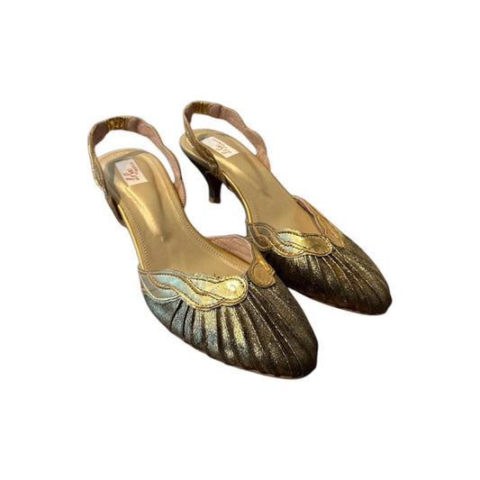 Royal Gold Ombre Heels