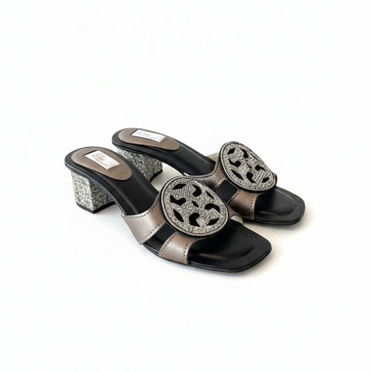 Stamped Grace Sandals
