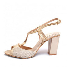 Load image into Gallery viewer, Gold Rope Sandal
